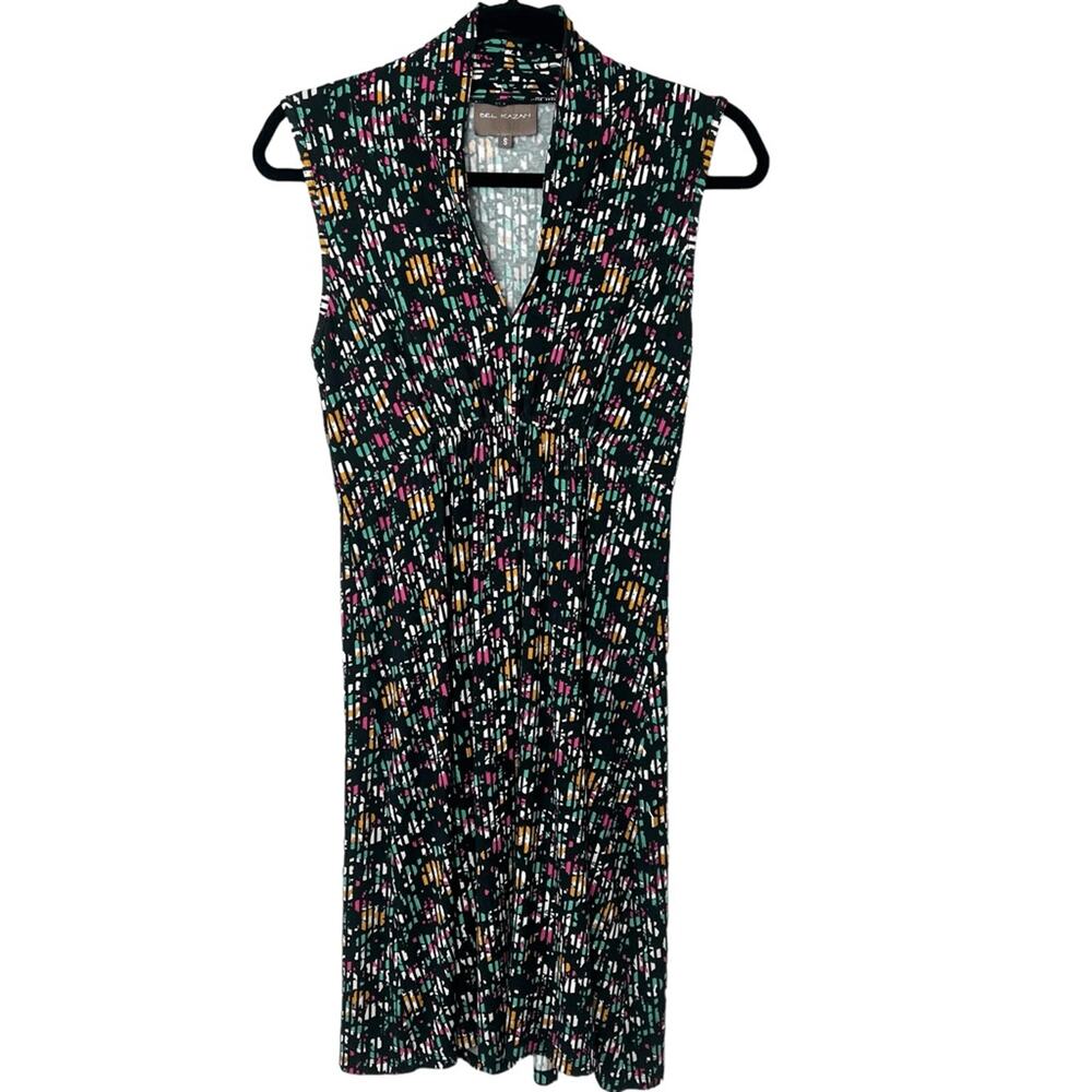 Anthropologie Bel Kazan Sleeveless V-Neck Dress Sz S
